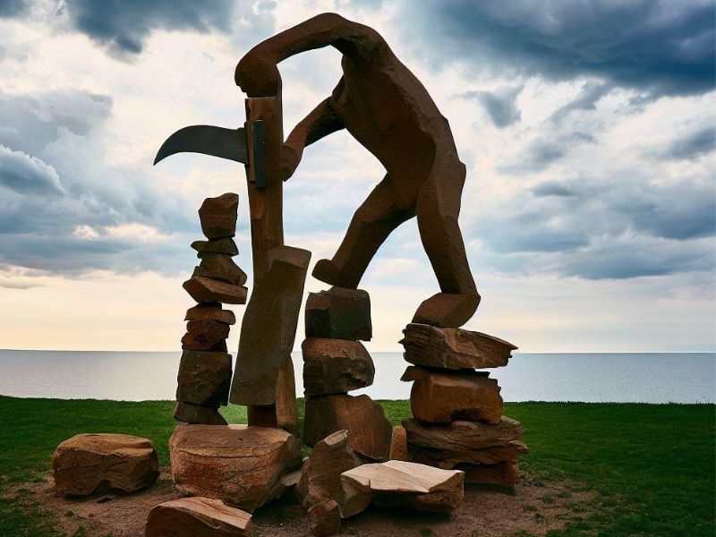 Sculpting with the Elements: Crafting Outdoor Art Installations